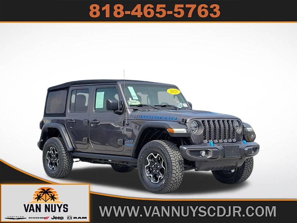 2021 Jeep Wrangler Rubicon 4xe — SUV — 41,143 mi — Van Nuys, CA