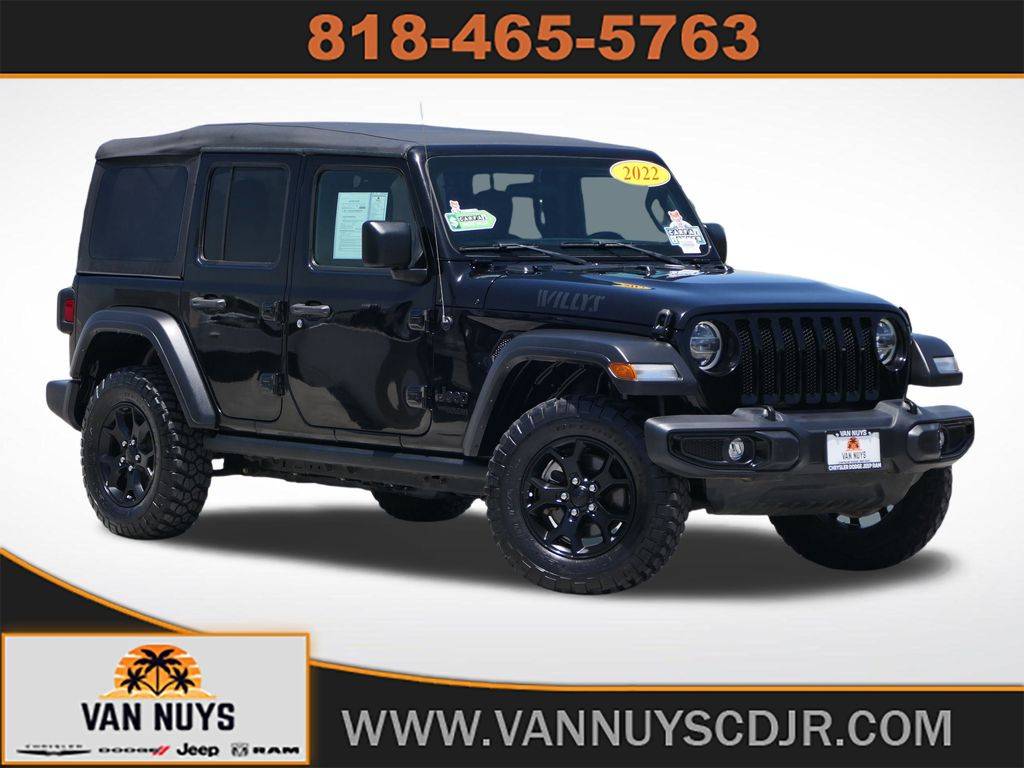 2022 Jeep Wrangler Willys — SUV — 59,414 mi — Van Nuys, CA