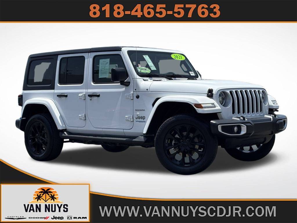 2021 Jeep Wrangler Sahara 4xe — SUV — 38,881 mi — Van Nuys, CA