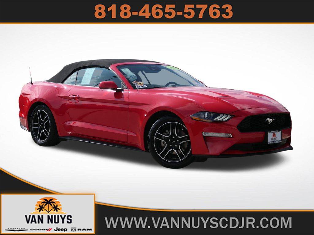 2023 Ford Mustang EcoBoost Premium — Convertible — 66,835 mi — Van Nuys, CA