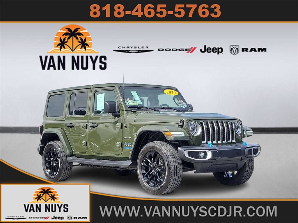 2022 Jeep Wrangler Sahara 4xe — SUV — 28,075 mi — Van Nuys, CA