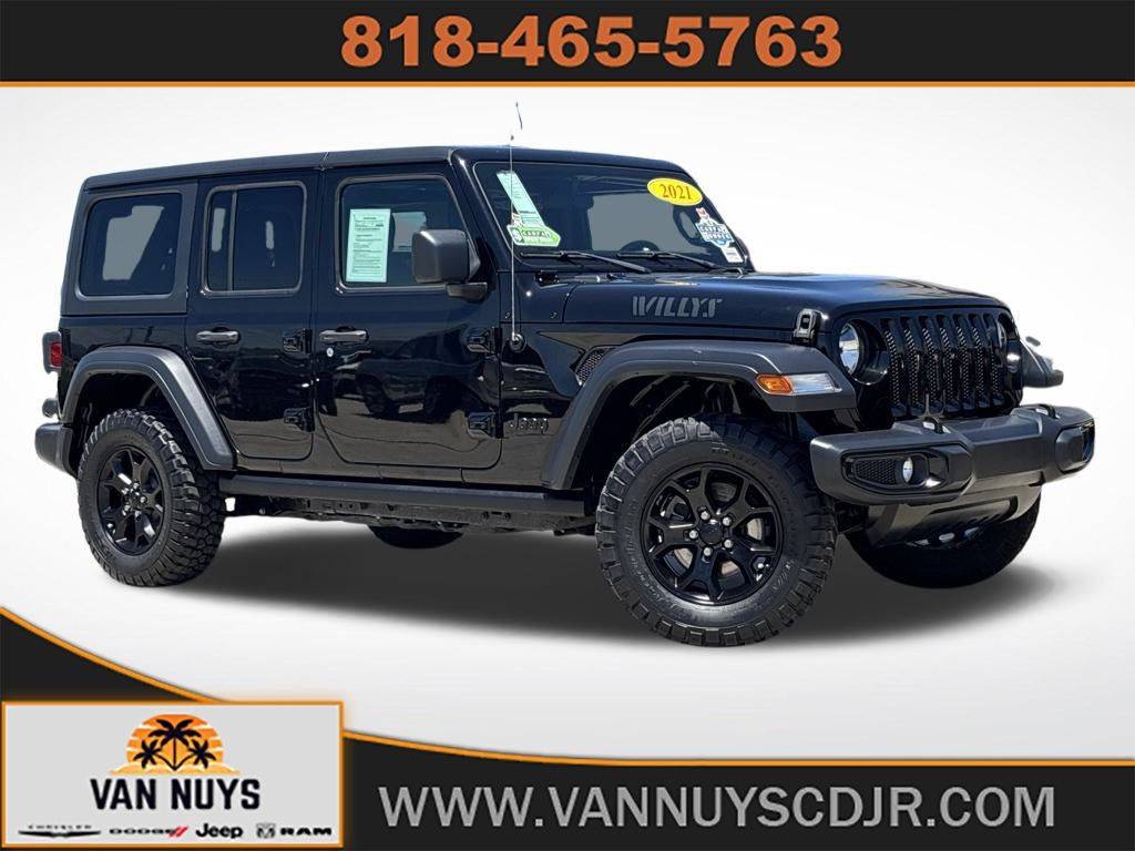 2021 Jeep Wrangler Willys Sport — SUV — 19,535 mi — Van Nuys, CA