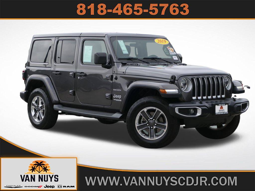 2019 Jeep Wrangler Sahara — SUV — 43,677 mi — Van Nuys, CA