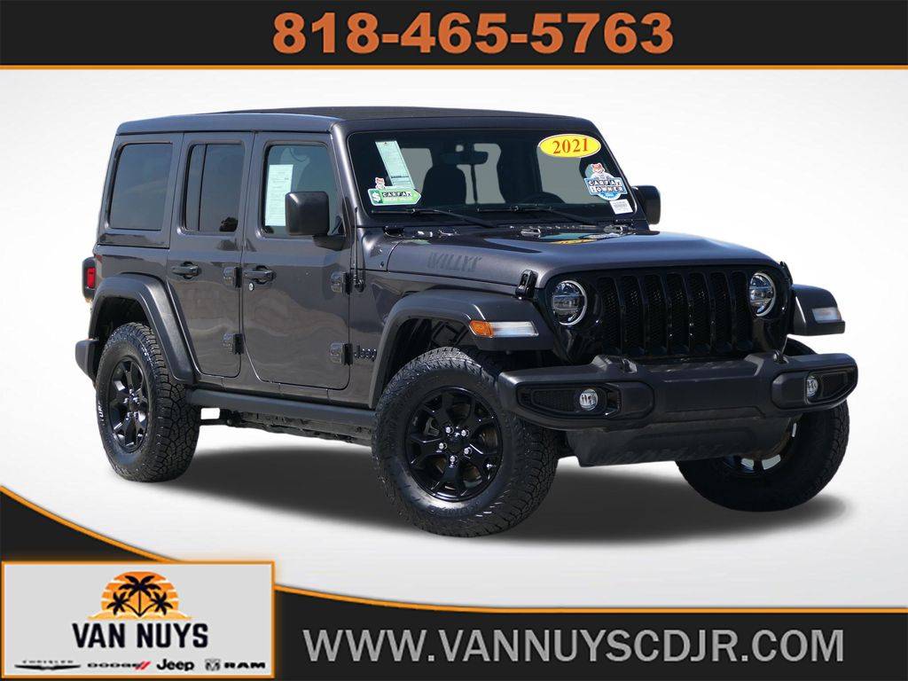 2021 Jeep Wrangler Willys — SUV — 53,136 mi — Van Nuys, CA