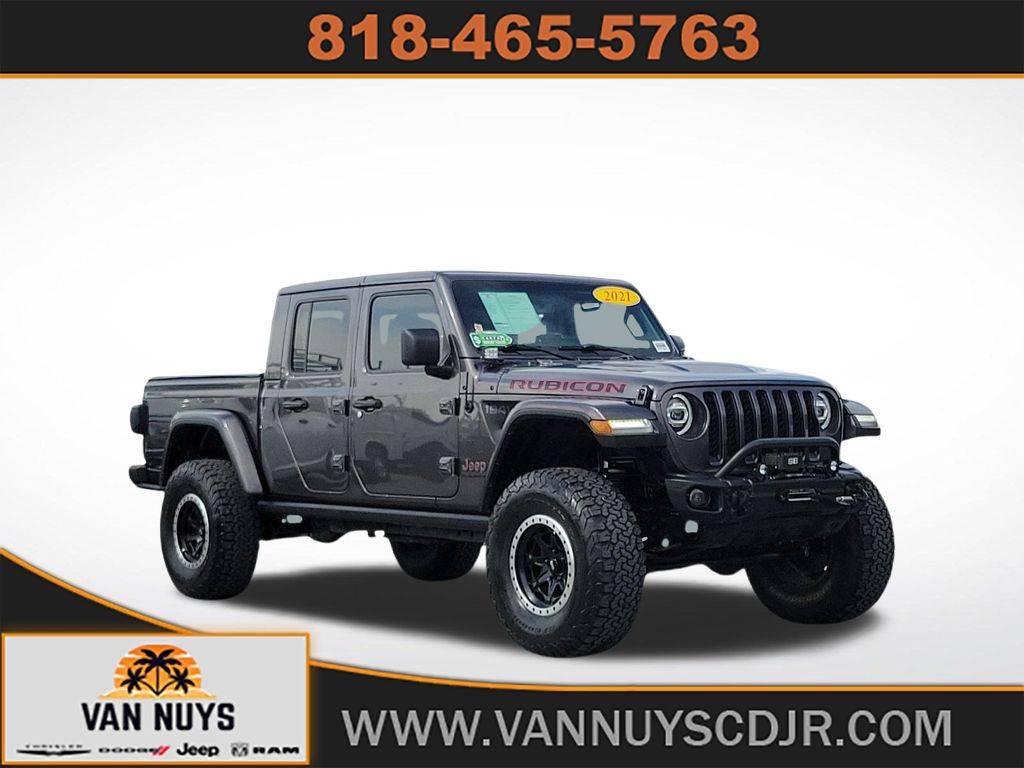 2021 Jeep Gladiator Rubicon — Pickup Truck — 55,211 mi — Van Nuys, CA