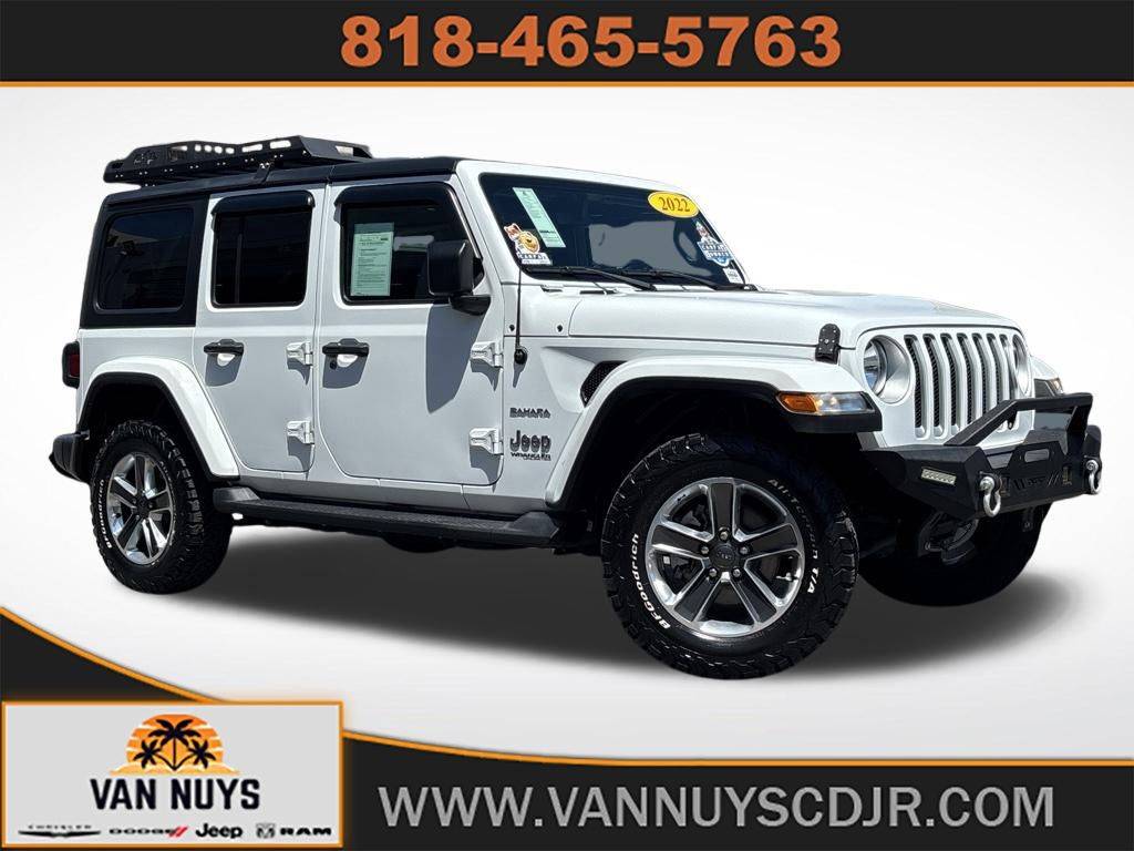2022 Jeep Wrangler Sahara — SUV — 21,580 mi — Van Nuys, CA