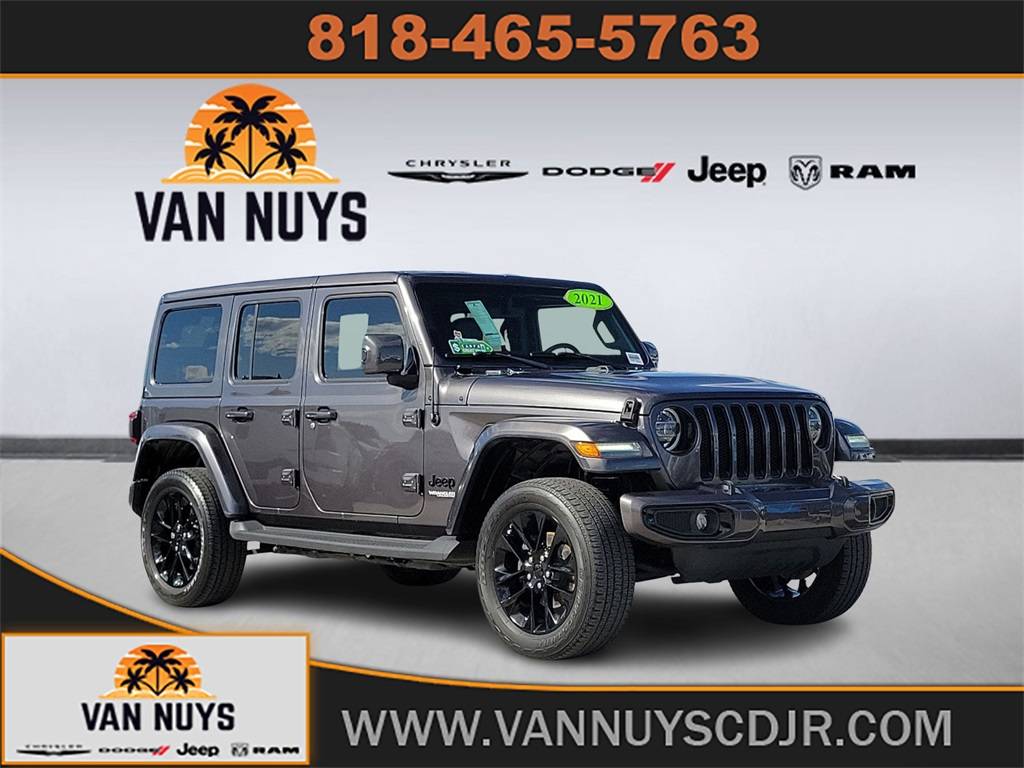 2021 Jeep Wrangler Sahara High Altitude — SUV — 49,638 mi — Van Nuys, CA