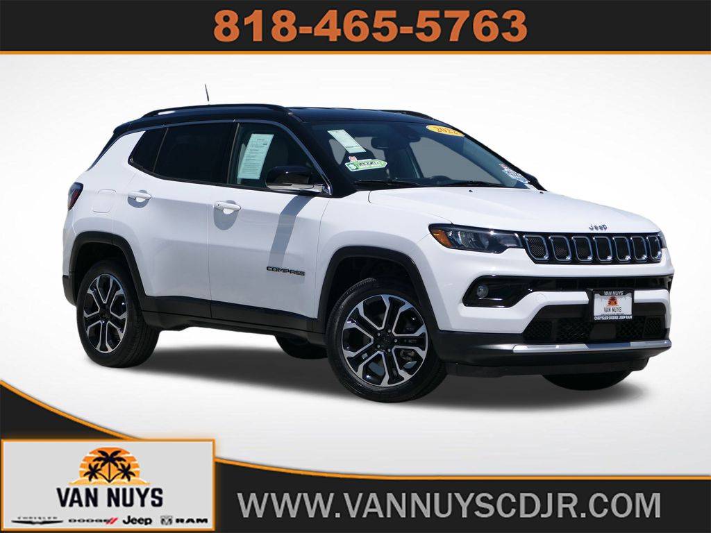 2022 Jeep Compass Limited — SUV — 14,300 mi — Van Nuys, CA