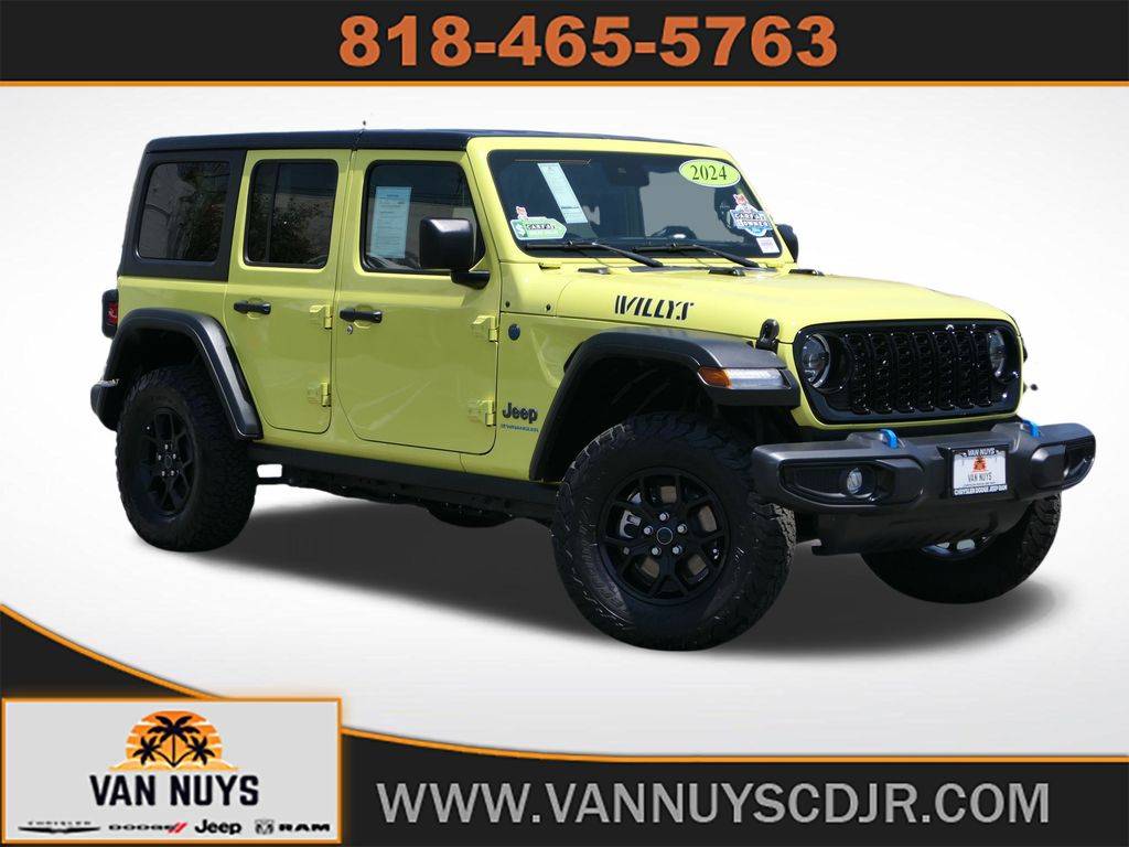 2024 Jeep Wrangler Willys — SUV — 7,632 mi — Van Nuys, CA