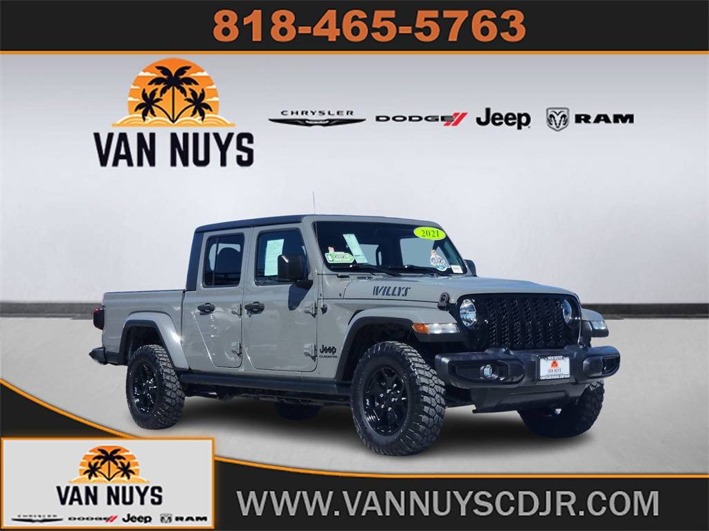 2021 Jeep Gladiator Willys — Pickup Truck — 39,532 mi — Van Nuys, CA