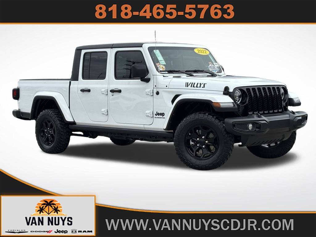 2022 Jeep Gladiator Willys — Pickup Truck — 25,310 mi — Van Nuys, CA