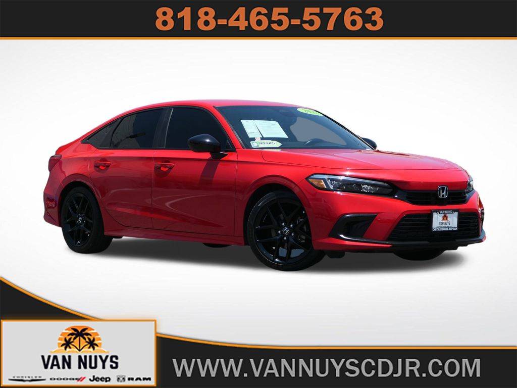 2022 Honda Civic Sport — Sedan — 37,005 mi — Van Nuys, CA