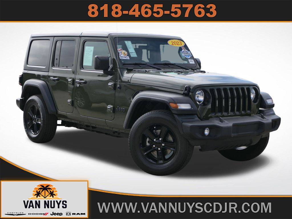 2023 Jeep Wrangler Sport Altitude — SUV — 17,354 mi — Van Nuys, CA