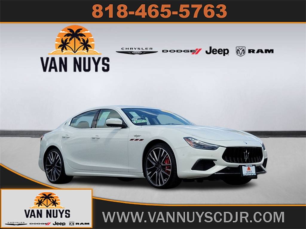 2023 Maserati Ghibli Trofeo — Sedan — 635 mi — Van Nuys, CA