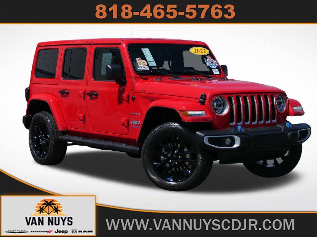 2022 Jeep Wrangler Sahara 4xe — SUV — 32,260 mi — Van Nuys, CA