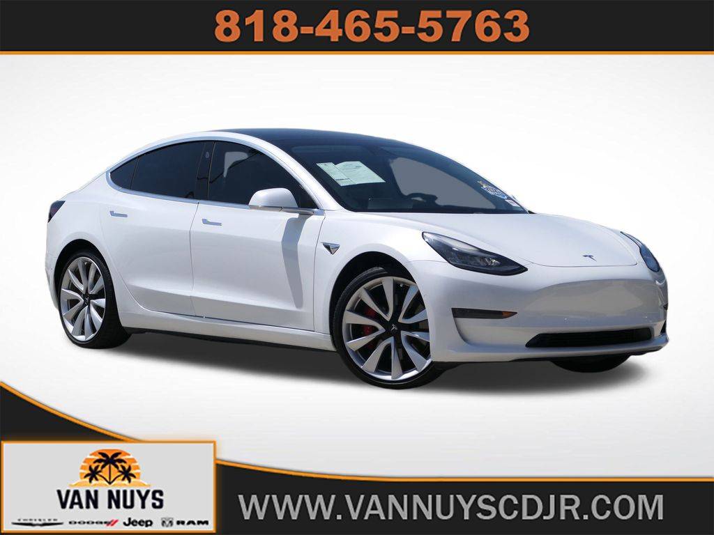 2019 Tesla Model 3 Long Range — Sedan — 73,356 mi — Van Nuys, CA