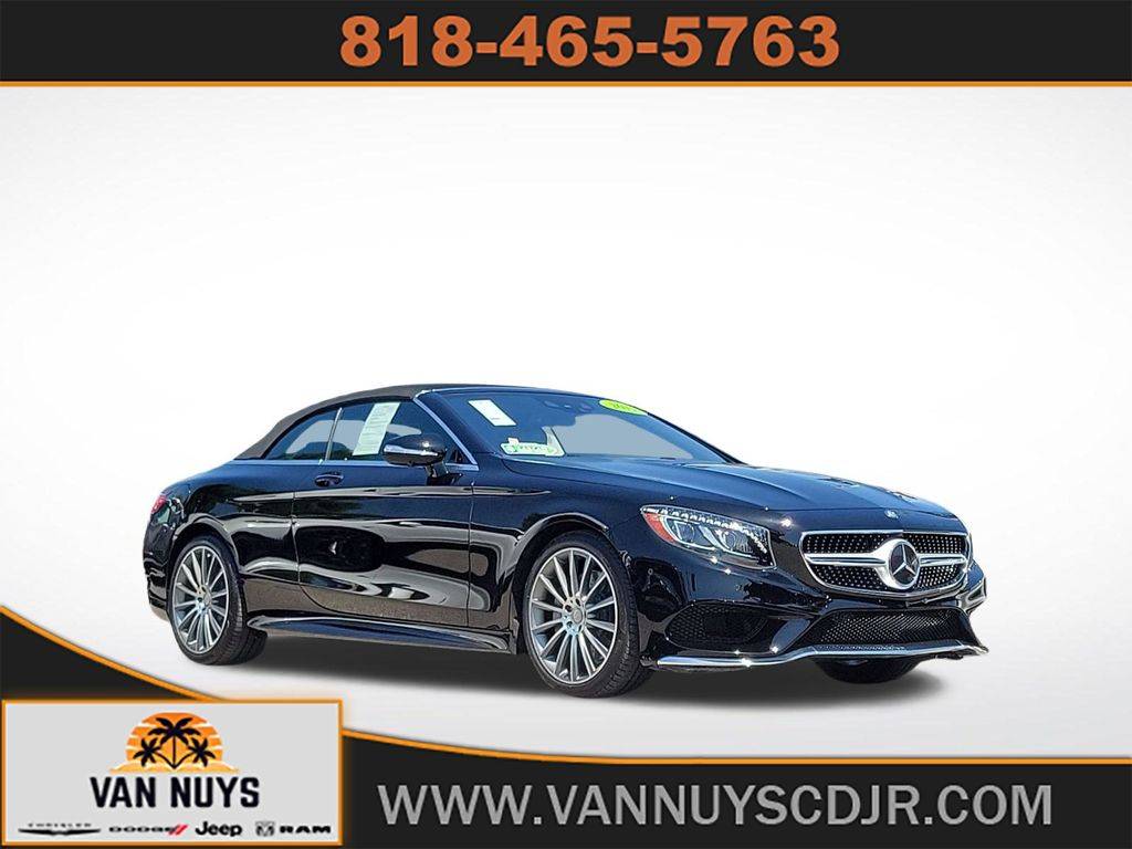2017 Mercedes-Benz S-Class S 550 — Convertible — 37,919 mi — Van Nuys, CA