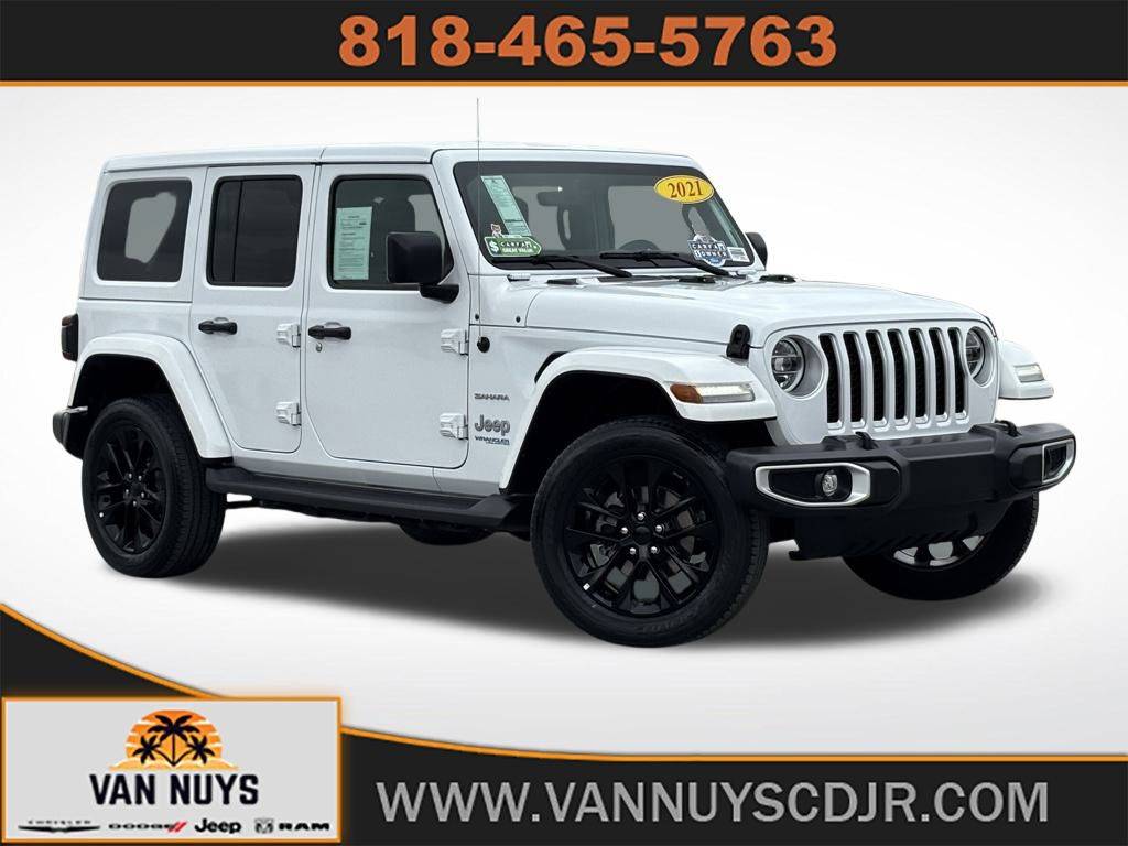 2021 Jeep Wrangler Sahara 4xe — SUV — 43,402 mi — Van Nuys, CA