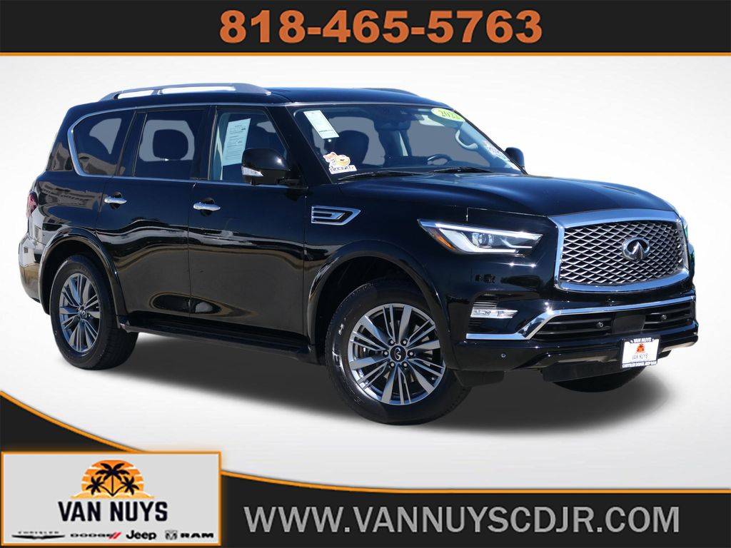 2022 INFINITI QX80 LUXE — SUV — 34,140 mi — Van Nuys, CA