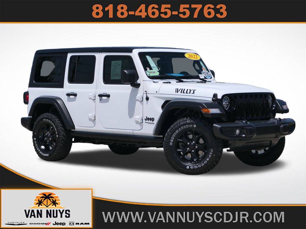 2022 Jeep Wrangler Willys — SUV — 43,356 mi — Van Nuys, CA