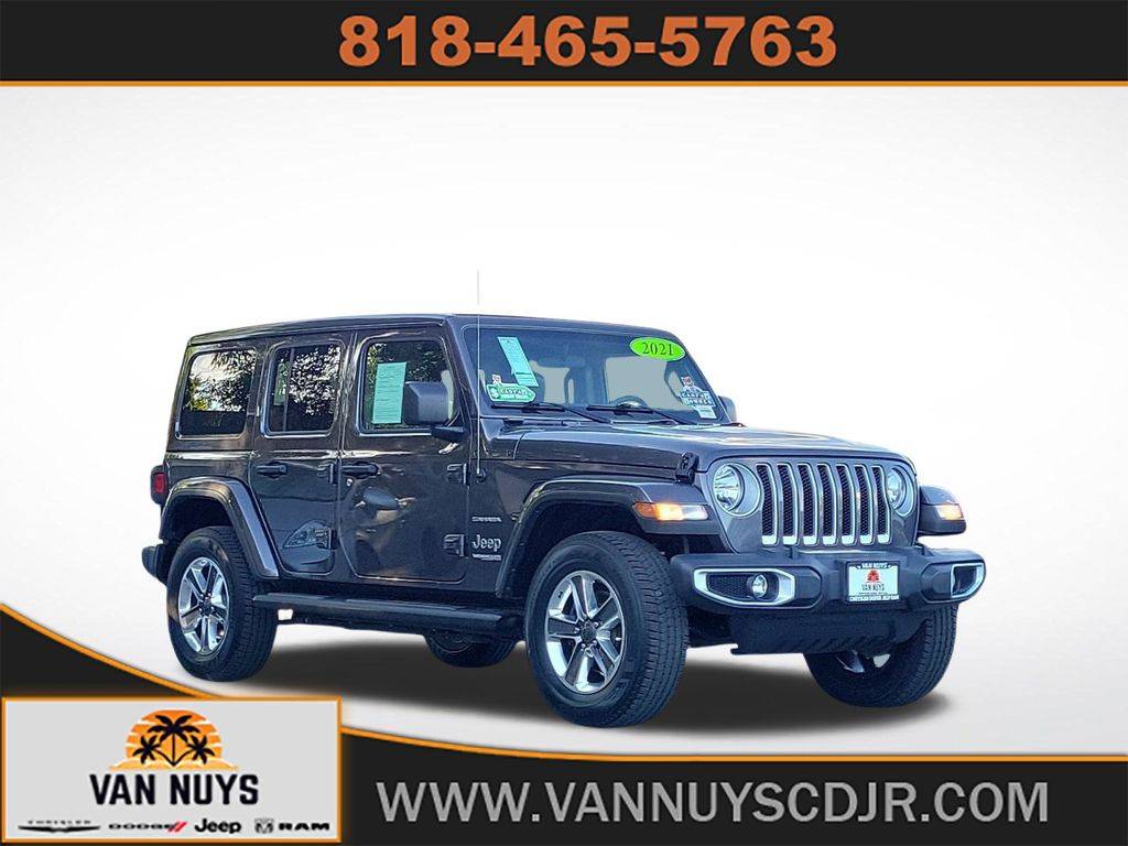2021 Jeep Wrangler Sahara — SUV — 49,784 mi — Van Nuys, CA