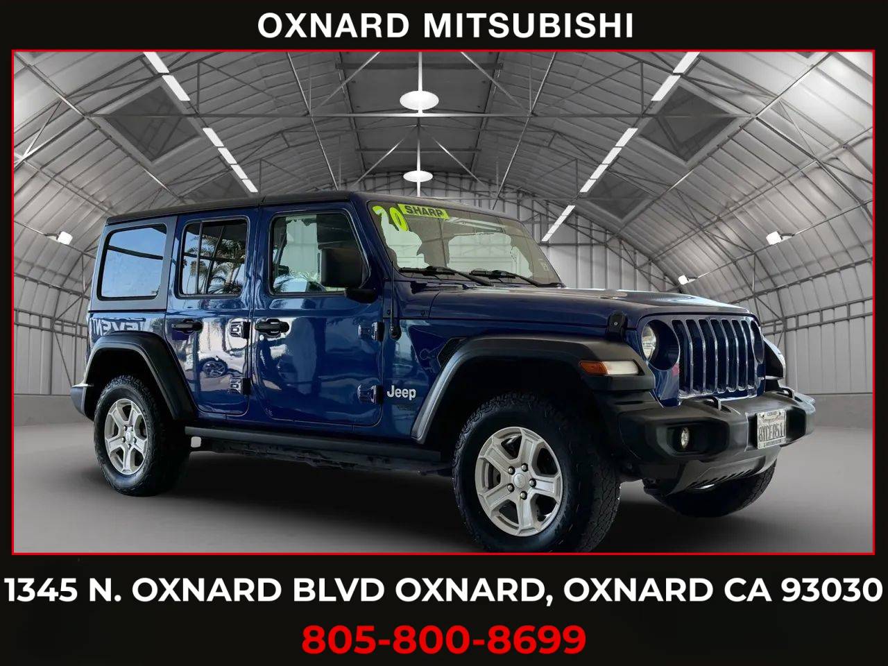2020 Jeep Wrangler Sport S — SUV — 124,107 mi — Oxnard, CA