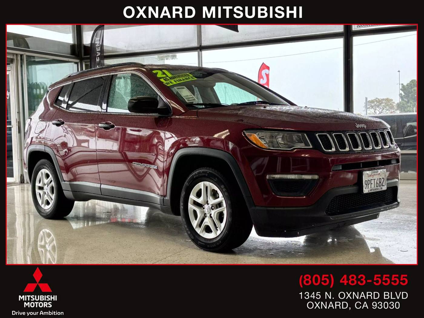 2021 Jeep Compass Sport — SUV — 91,955 mi — Oxnard, CA