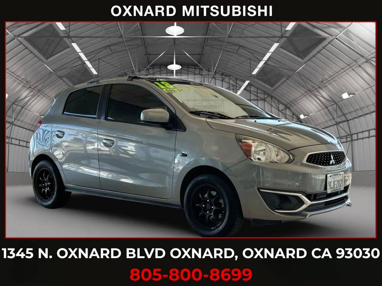 2018 Mitsubishi Mirage ES — Hatchback — 93,313 mi — Oxnard, CA