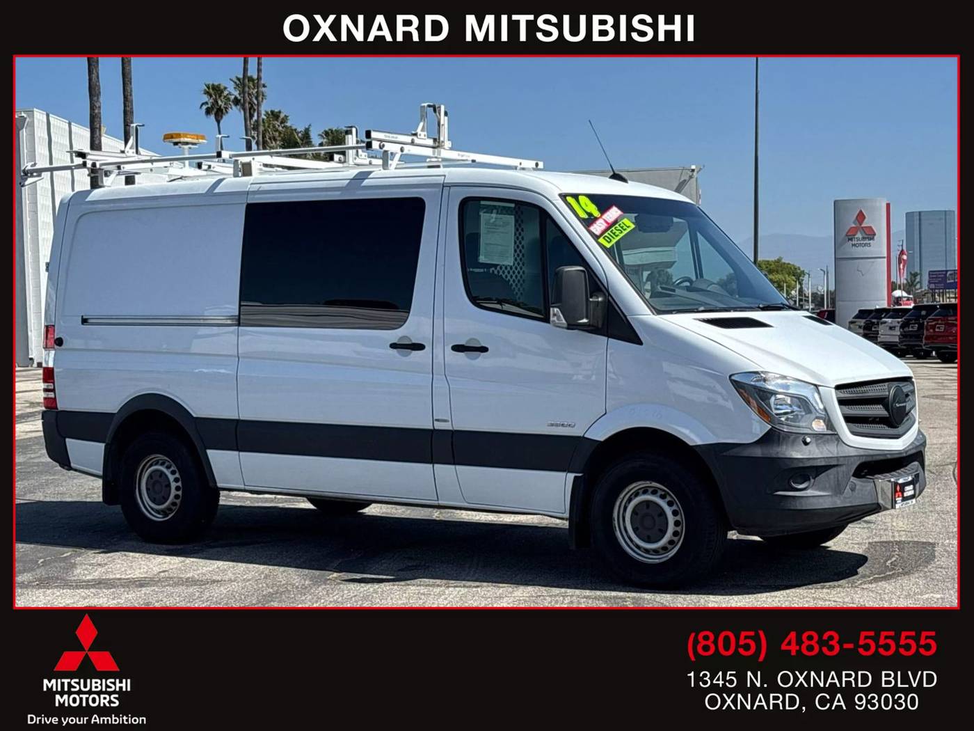 2014 Mercedes-Benz Sprinter Cargo Van 2500 — Cargo Van — 94,181 mi — Oxnard, CA