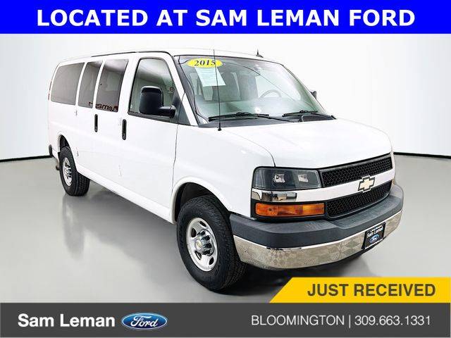 2015 Chevrolet Express Passenger LT — Passenger Van — 73,207 mi — Bloomington, IL
