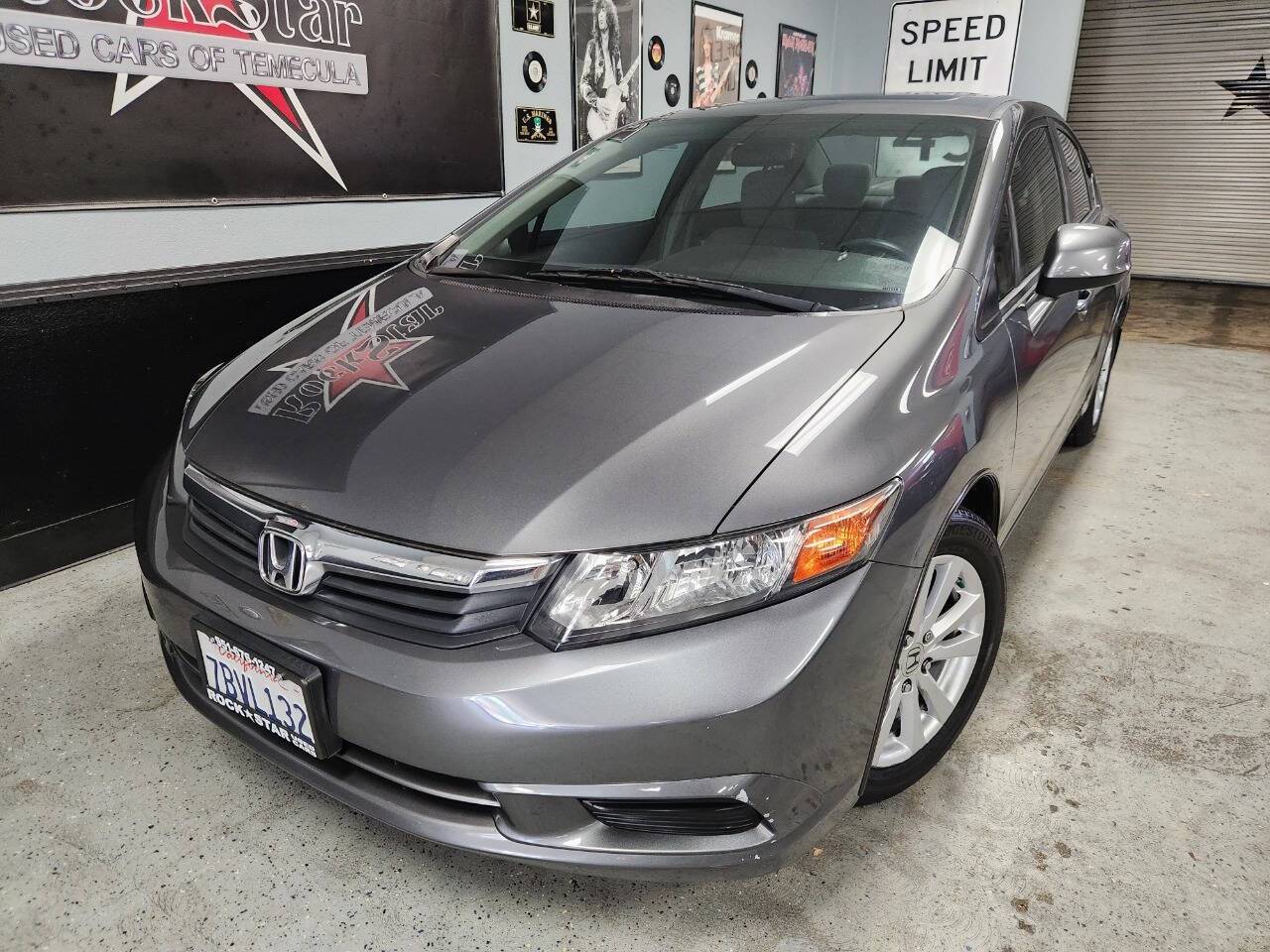 2012 Honda Civic EX — Sedan — 83,030 mi — Temecula, CA