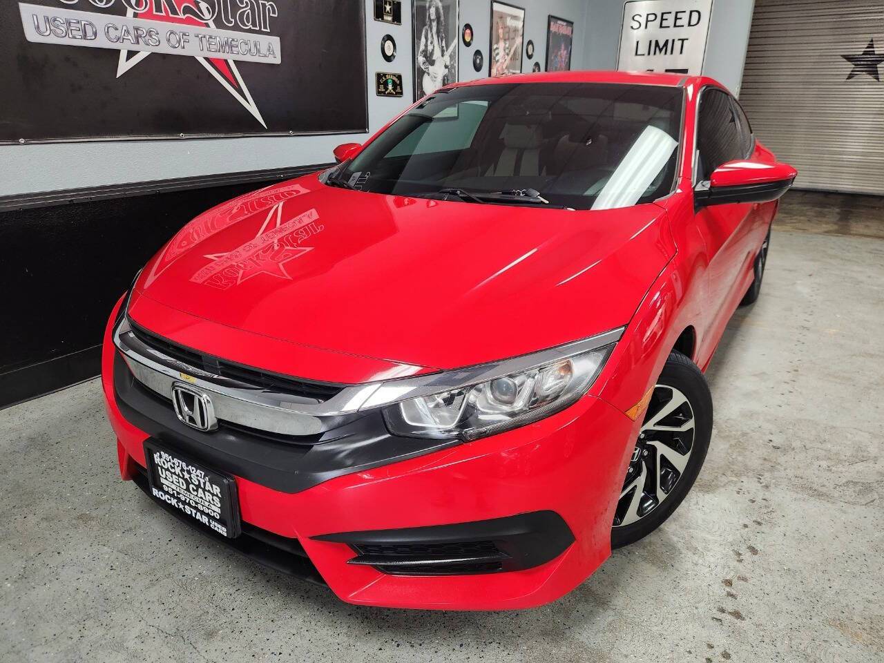2016 Honda Civic LX — Coupe — 114,259 mi — Temecula, CA