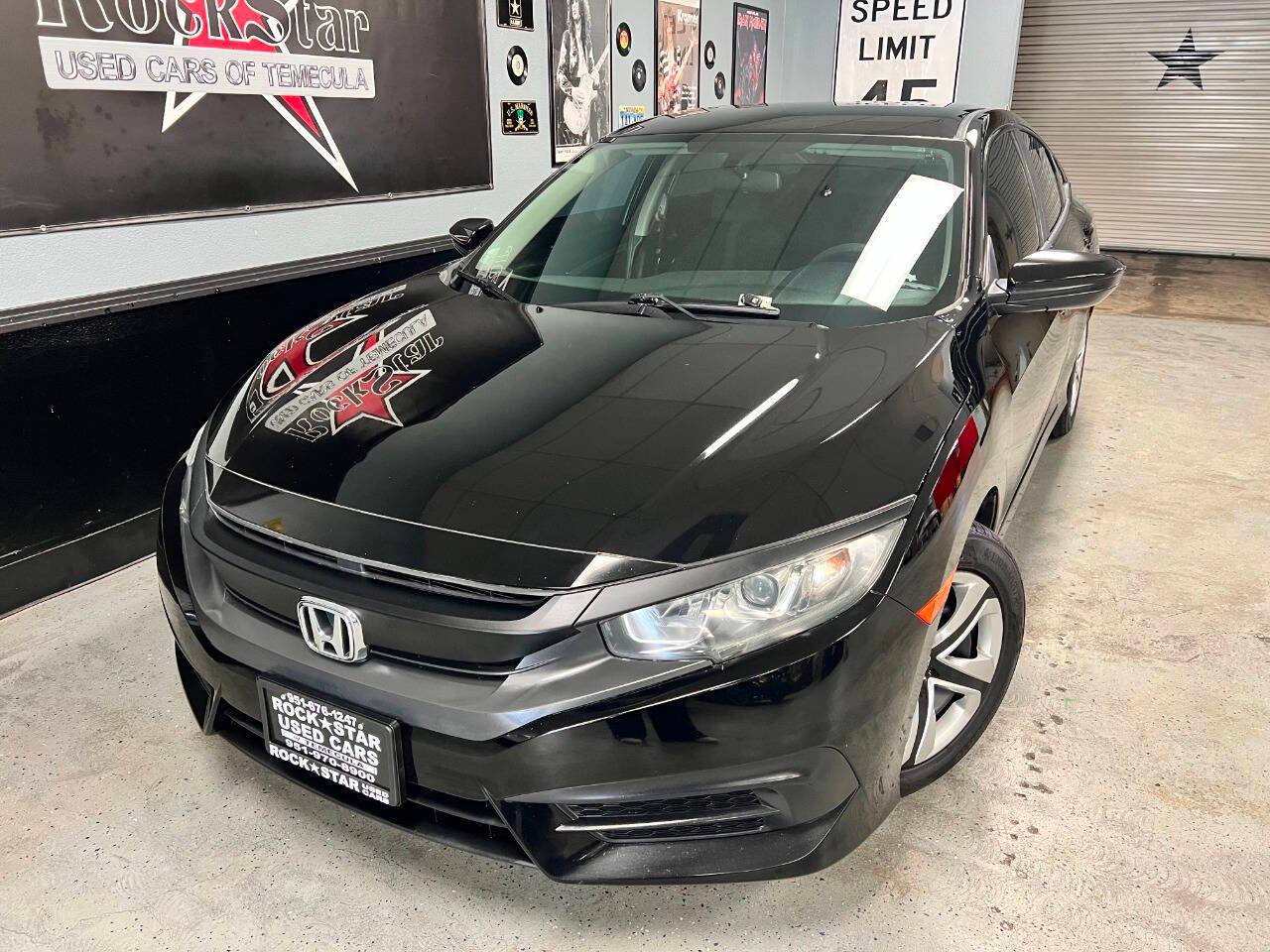 2018 Honda Civic LX — Sedan — 87,107 mi — Temecula, CA