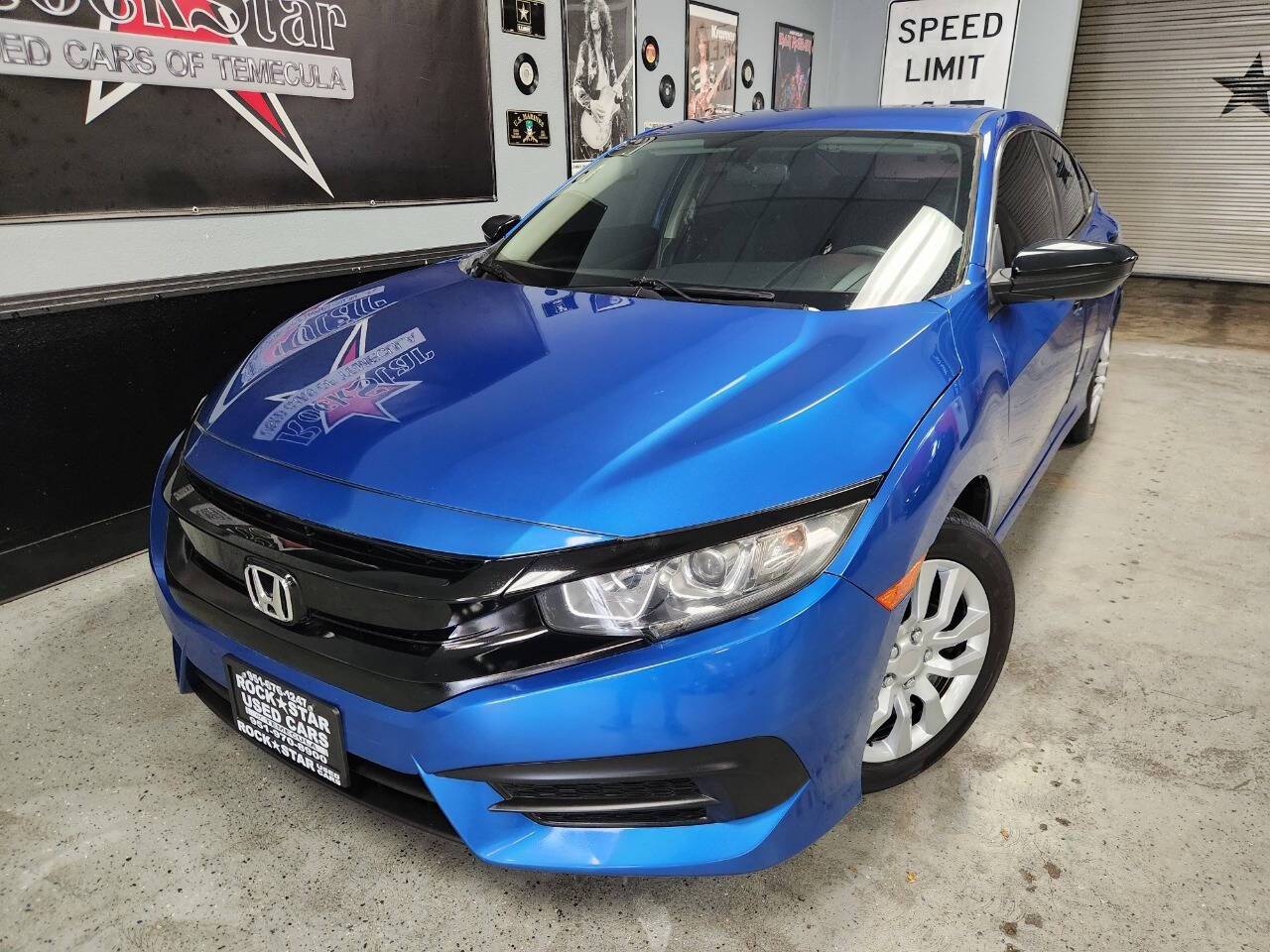 2017 Honda Civic LX — Sedan — 86,261 mi — Temecula, CA