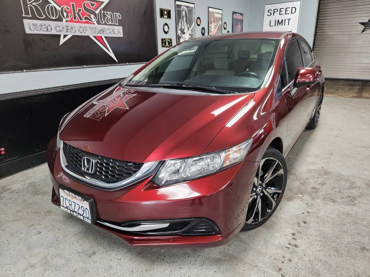 2013 Honda Civic LX — Sedan — 62,100 mi — Temecula, CA