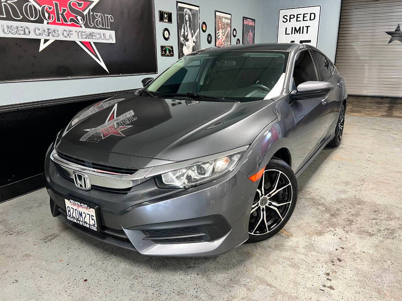 2018 Honda Civic LX — Sedan — 104,530 mi — Temecula, CA