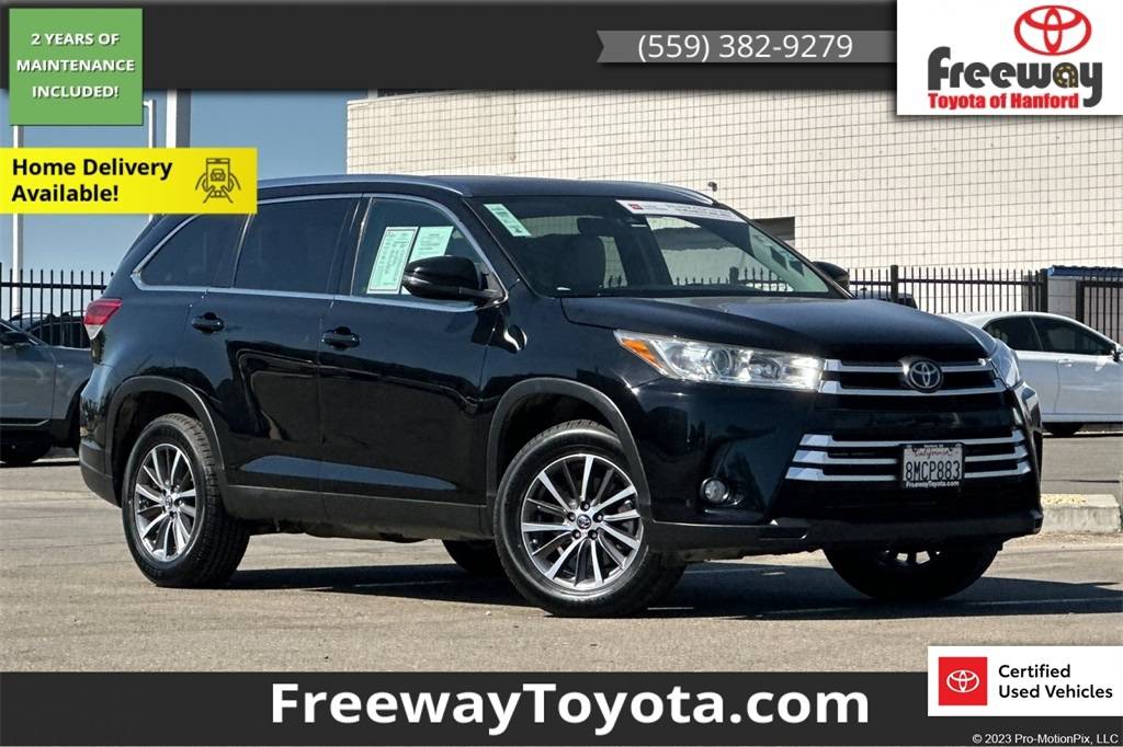 2019 Toyota Highlander XLE — SUV — 103,943 mi — Hanford, CA
