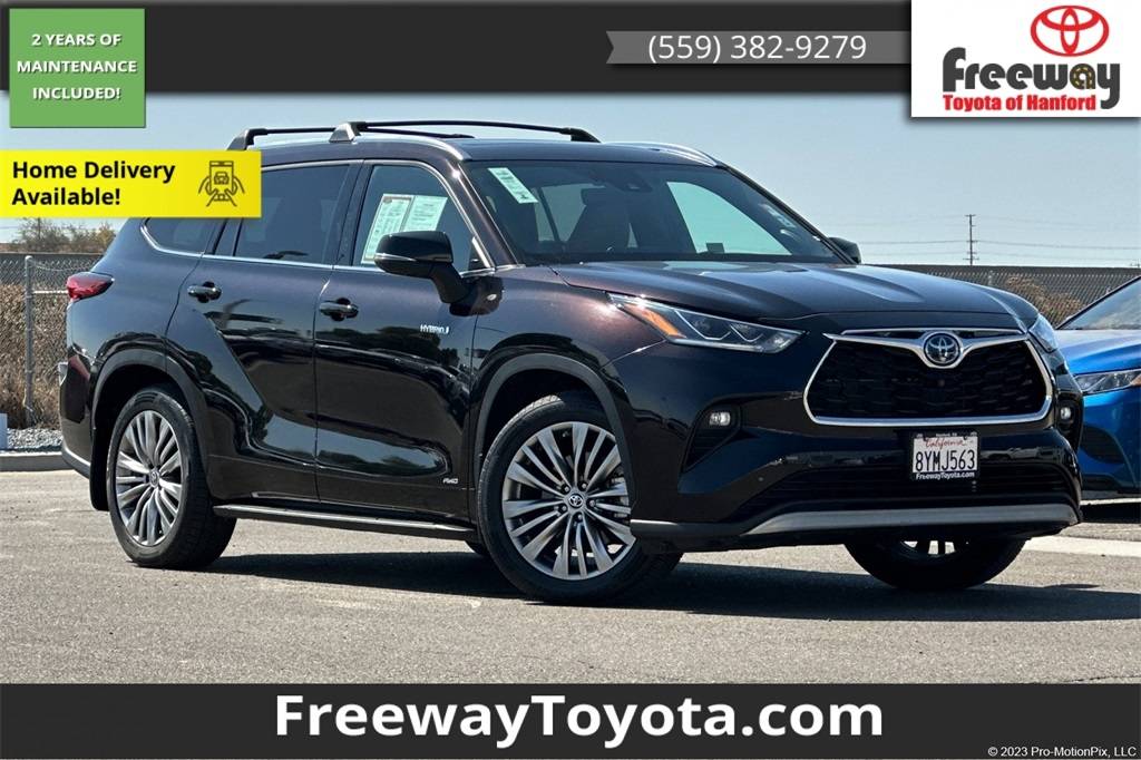 2021 Toyota Highlander Hybrid Platinum — SUV — 25,460 mi — Hanford, CA