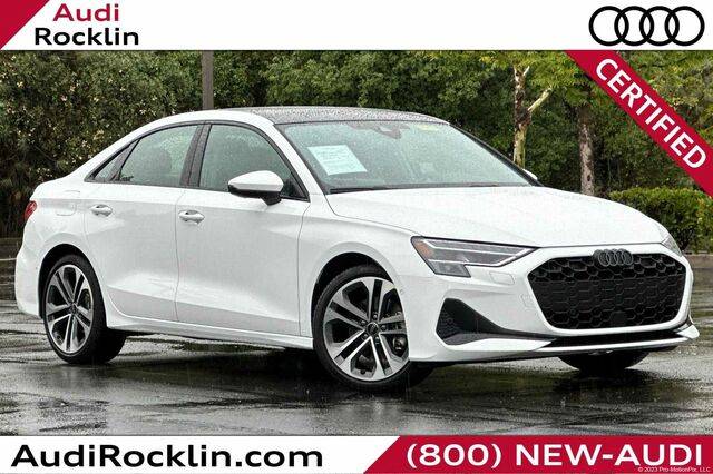 2025 Audi A3 Premium Plus — Sedan — 6,078 mi — Rocklin, CA