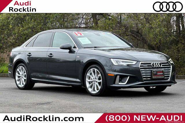 2019 Audi A4 Premium Plus — Sedan — 38,890 mi — Rocklin, CA