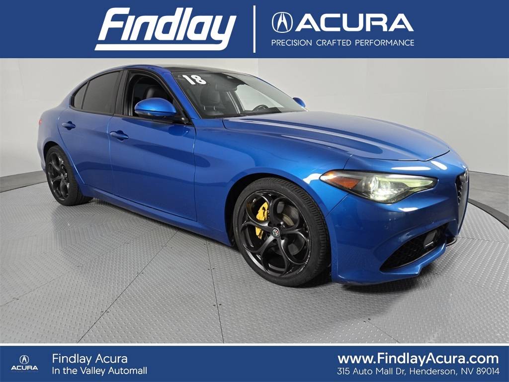 2018 Alfa Romeo Giulia Ti Sport — Sedan — 51,231 mi — Henderson, NV