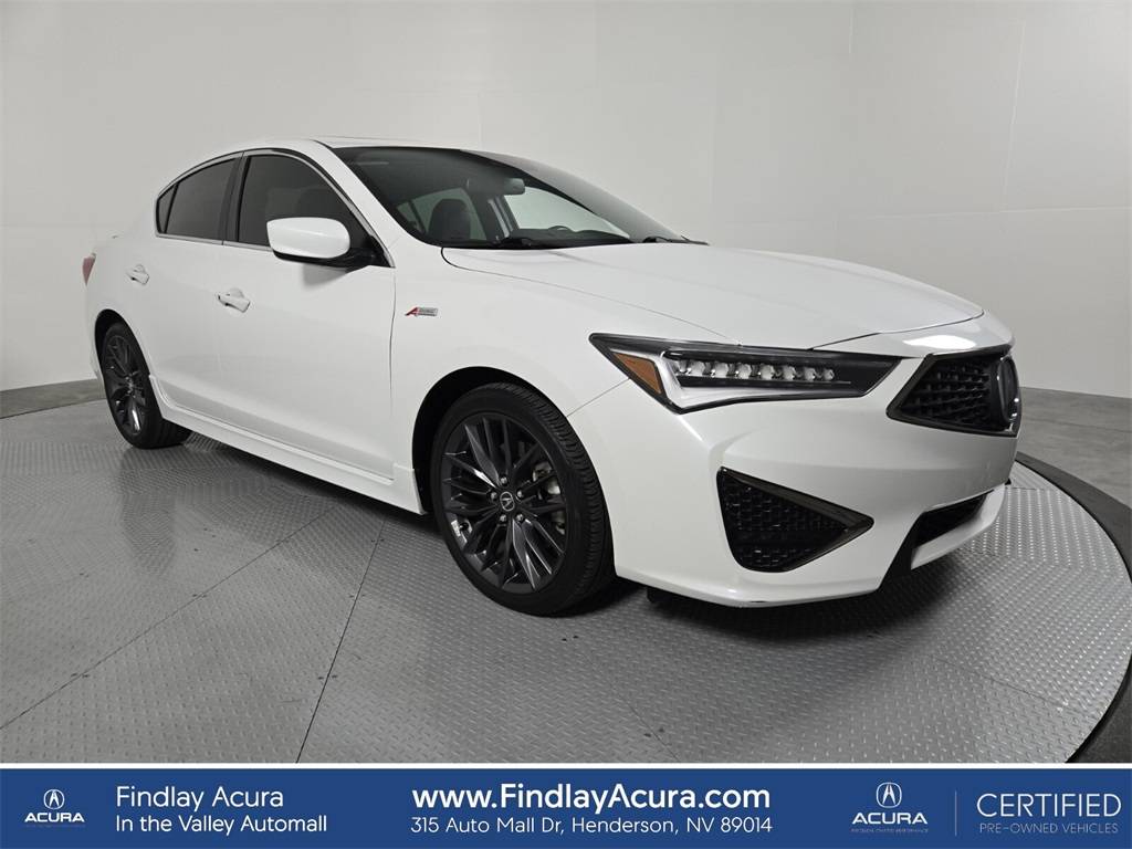 2019 Acura ILX Premium/A-Spec Package — Sedan — 19,445 mi — Henderson, NV