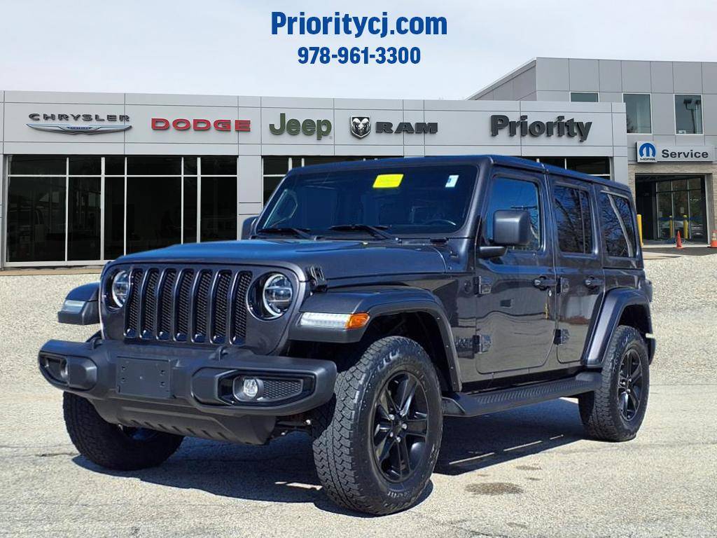 2022 Jeep Wrangler Sahara Altitude — SUV — 29,289 mi — Salisbury, MA