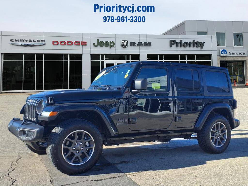 2021 Jeep Wrangler 80th Anniversary — SUV — 26,438 mi — Salisbury, MA