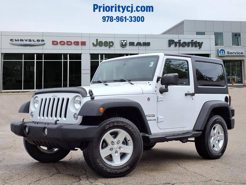 2016 Jeep Wrangler Sport — SUV — 37,229 mi — Salisbury, MA