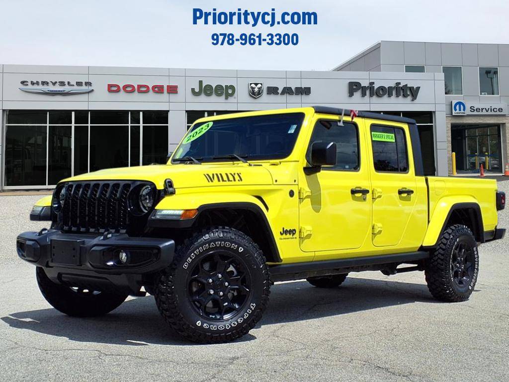 2023 Jeep Gladiator Willys — Pickup Truck — 5,587 mi — Salisbury, MA
