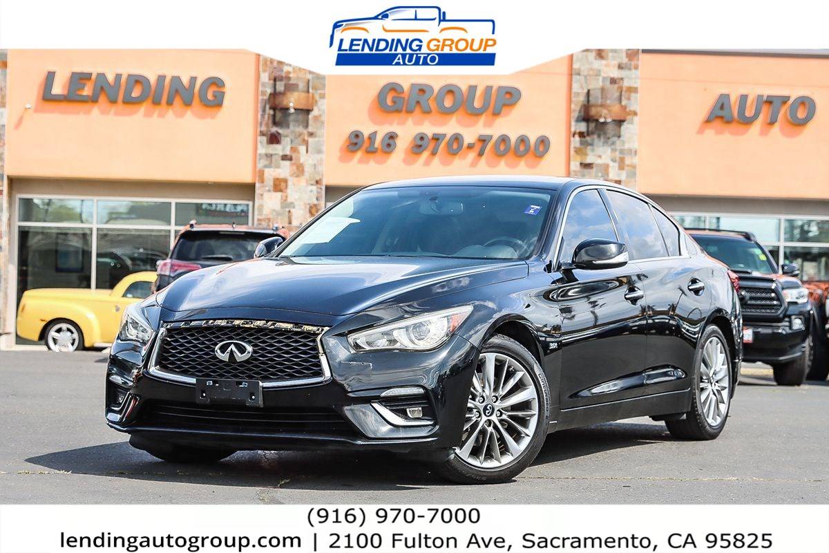 2018 INFINITI Q50 3.0t LUXE — Sedan — 83,504 mi — Sacramento, CA