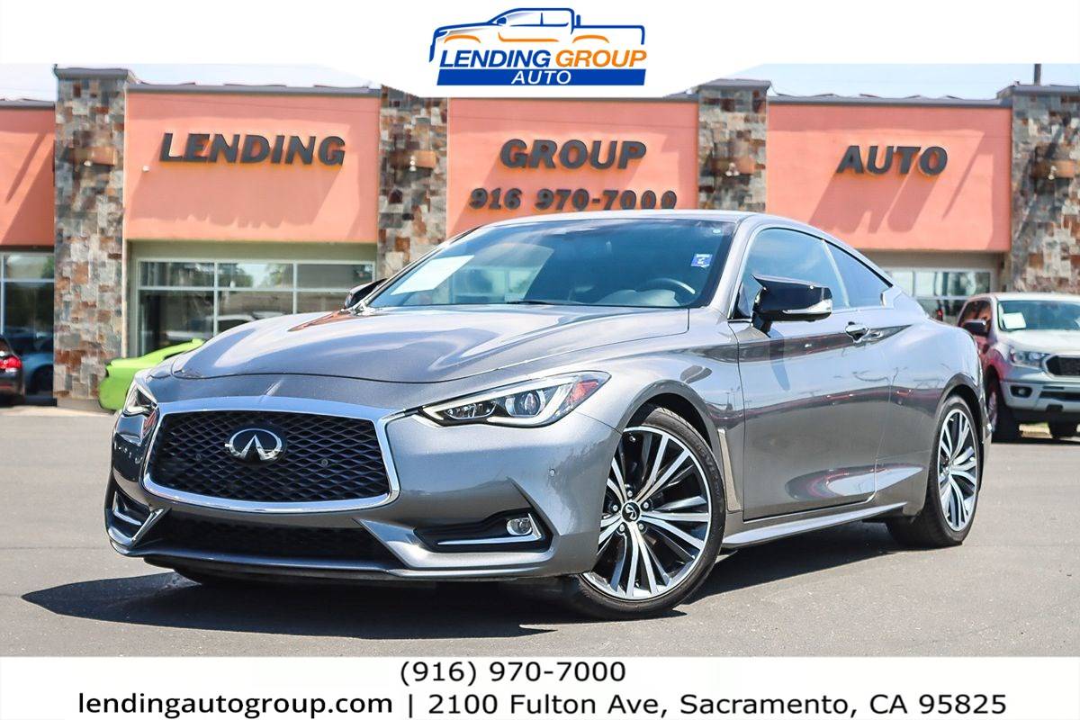 2021 INFINITI Q60 3.0t LUXE — Coupe — 95,444 mi — Sacramento, CA