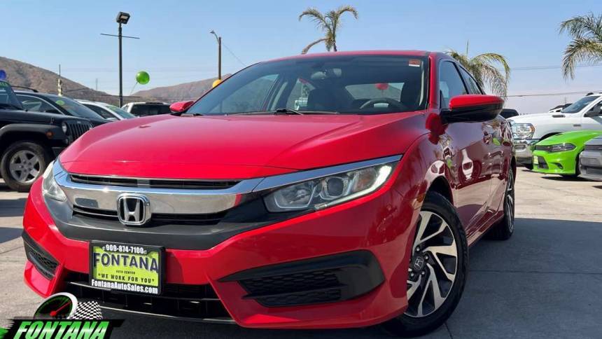 2016 Honda Civic EX — Sedan — 79,838 mi — Bloomington, CA