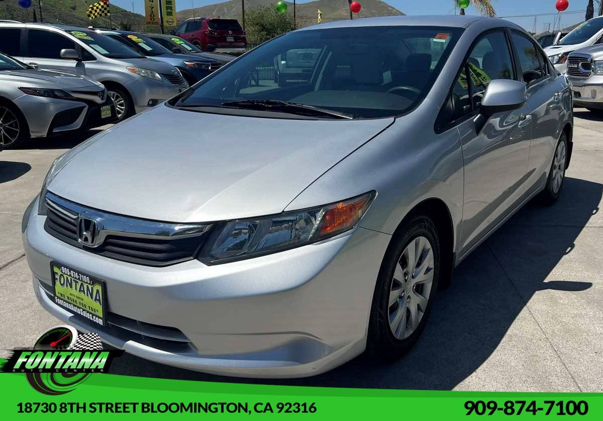 2012 Honda Civic LX — Sedan — 110,310 mi — Bloomington, CA